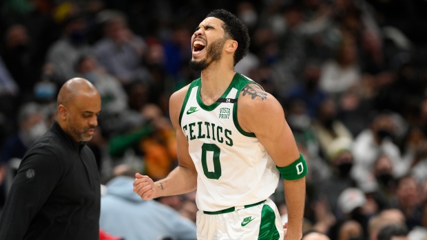 Jayson Tatum, The Canadian Press Jayson Tatum