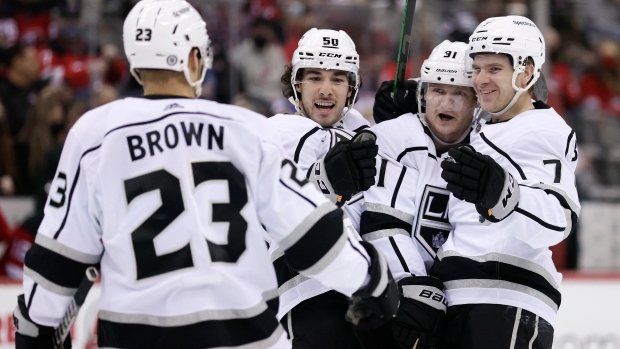 Grundstrom lifts Kings to win over Devils