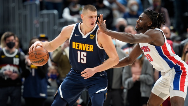 Nikola Jokic, The Canadian Press Nikola Jokic