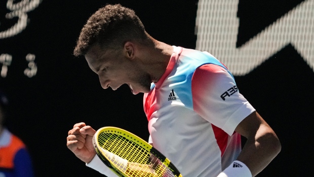 Felix Auger-Aliassime, The Canadian Press Felix Auger-Aliassime
