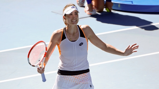 Alize Cornet , The Canadian Press Alize Cornet