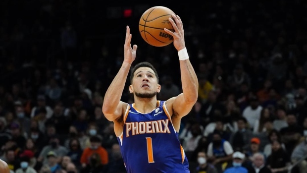 Devin Booker, The Canadian Press Devin Booker