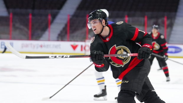 Senators' Drake Batherson (ankle) out 'couple months