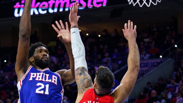Joel Embiid, The Canadian Press Joel Embiid