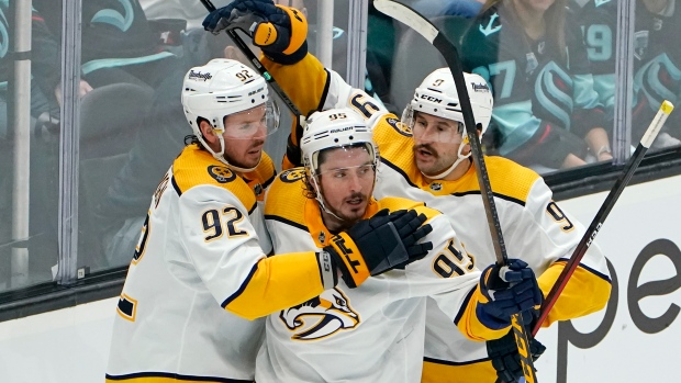 Filip Forsberg Matt Duchene Ryan Johansen