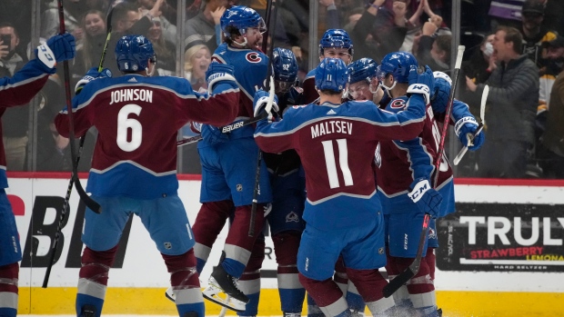 Colorado Avalanche Celebrate, The Canadian Press Colorado Avalanche Celebrate