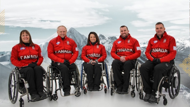 Canadian Wheelchair Curling Team