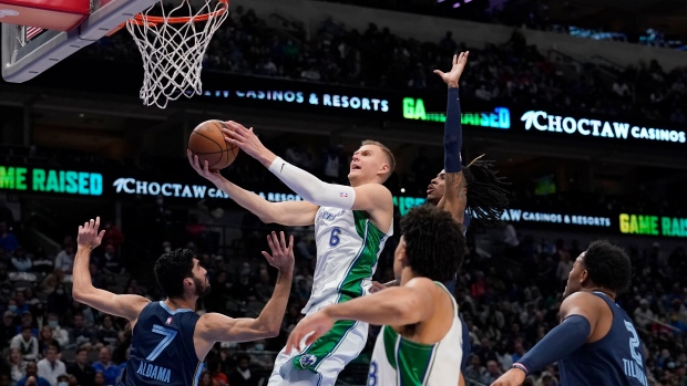 Kristaps Porzingis, The Canadian Press Kristaps Porzingis