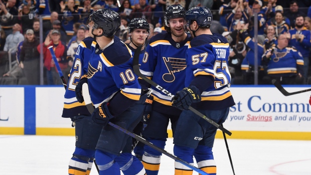 St. Louis Blues Celebrate, The Canadian Press St. Louis Blues Celebrate