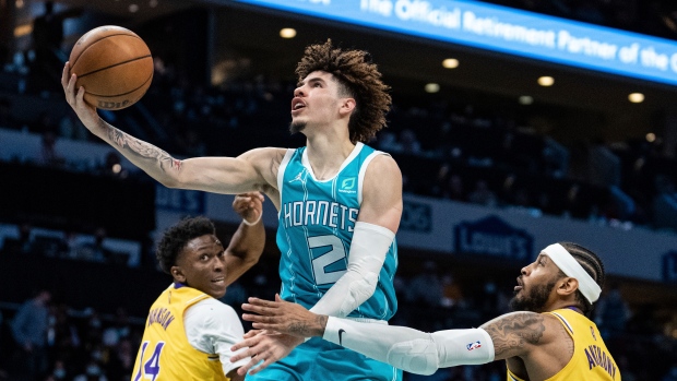 LaMelo Ball, The Canadian Press LaMelo Ball