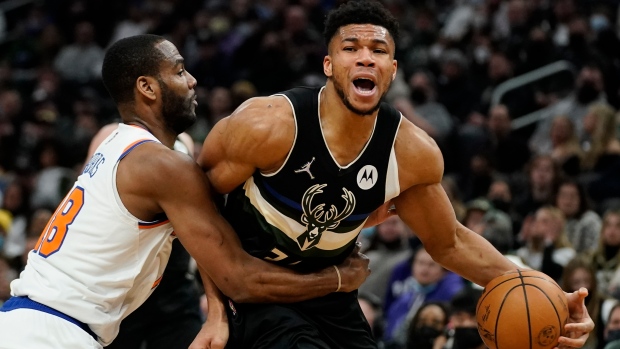 Giannis Antetokounmpo, The Canadian Press Giannis Antetokounmpo