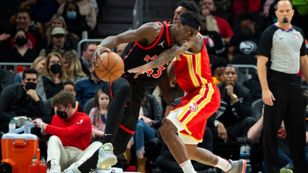 Raptors end Hawks' 7-game win streak behind Trent, Siakam - TSN