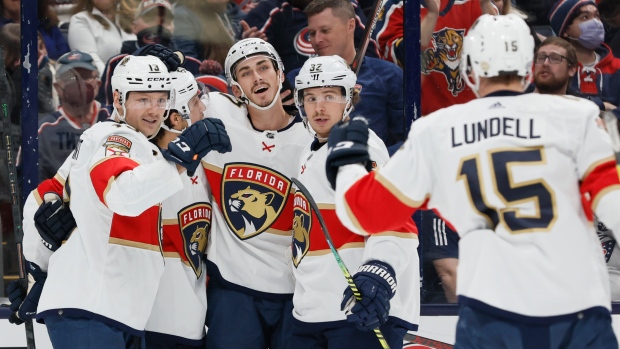 Florida Panthers celebrate