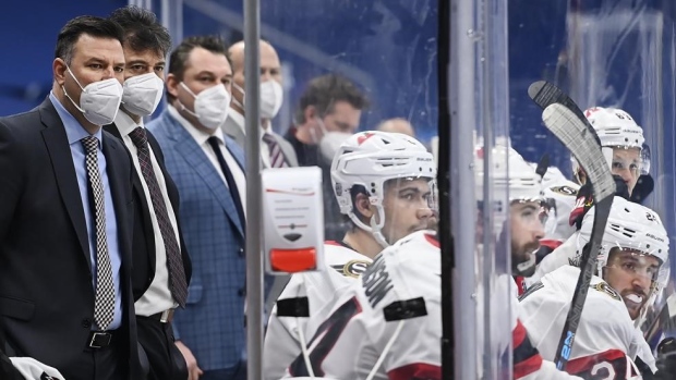 Ottawa Senators coaching stafff