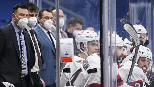 Ottawa Senators coaching stafff, The Canadian Press Ottawa Senators coaching stafff
