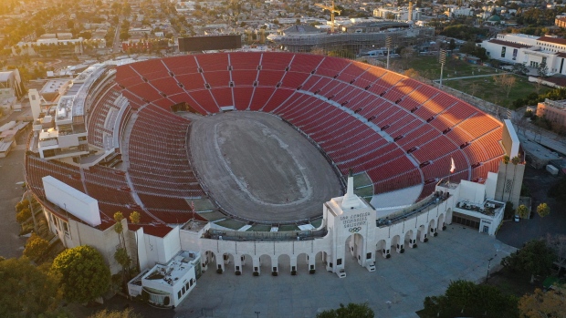 Los Angeles Coliseum NASCAR