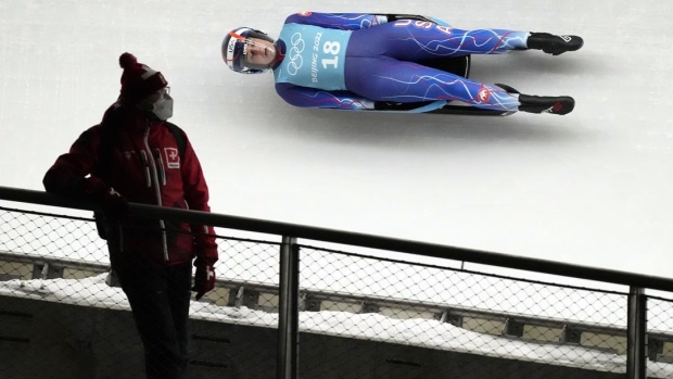 After the crash, Emily Sweeney back on luge's Olympic stage Article Image 0, The Canadian Press After the crash, Emily Sweeney back on luge's Olympic stage Article Image 0