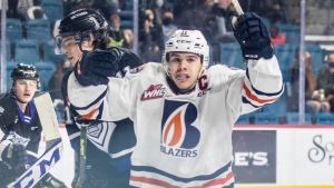 WHL: Stankoven nets five points, Blazers blank Winterhawks