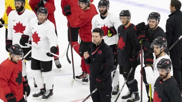 Jeremy Colliton, Team Canada, The Canadian Press Jeremy Colliton, Team Canada