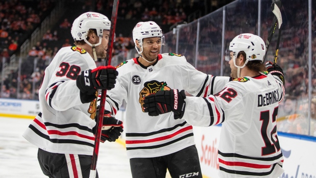 Brandon Hagel, Seth jones, Alex DeBrincat