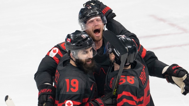 Team Canada celebrates