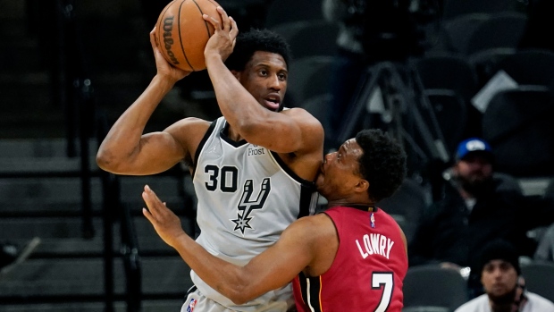 Thaddeus Young, The Canadian Press Thaddeus Young