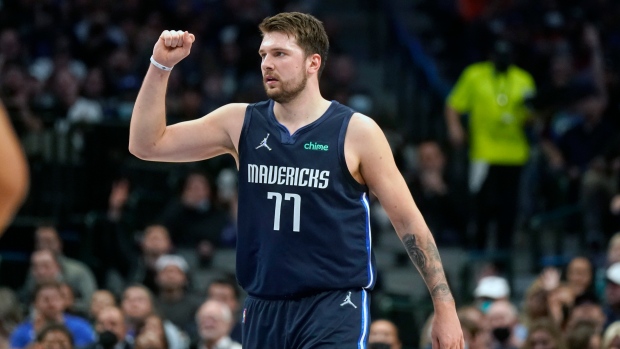 Luka Doncic has career night, beats Knicks in overtime