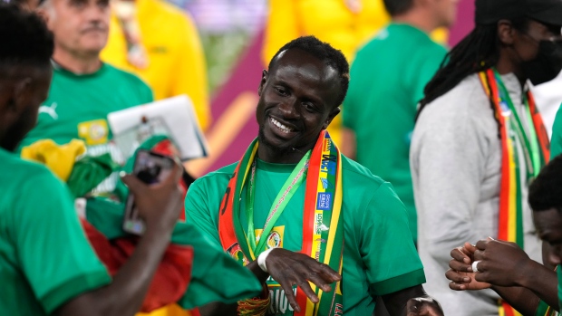 Sadio Mane, The Canadian Press Sadio Mane