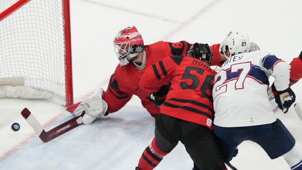 Canadá Estados Unidos hockey Juegos Olímpicos de Pekín