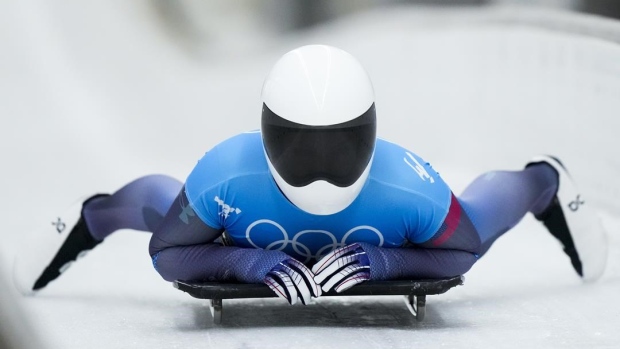 Curtis, the 1st US Black skeleton Olympian, blazes new trail Article Image 0