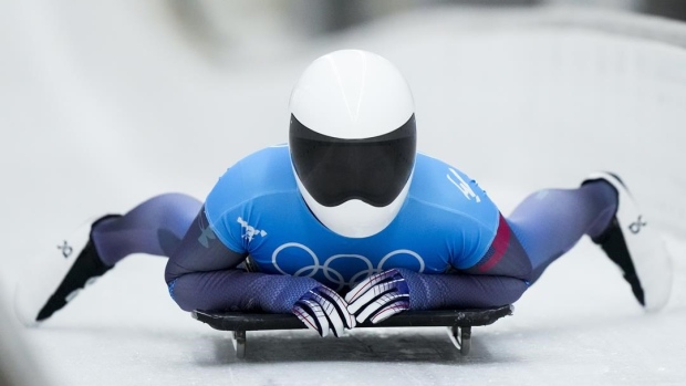 Curtis, the 1st US Black skeleton Olympian, blazes new trail Article Image 0, The Canadian Press Curtis, the 1st US Black skeleton Olympian, blazes new trail Article Image 0
