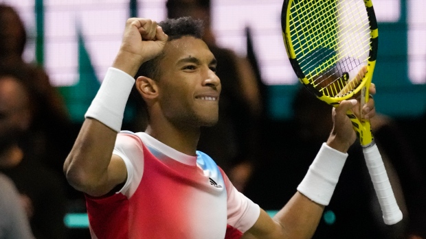 Felix Auger-Aliassime, The Canadian Press Felix Auger-Aliassime