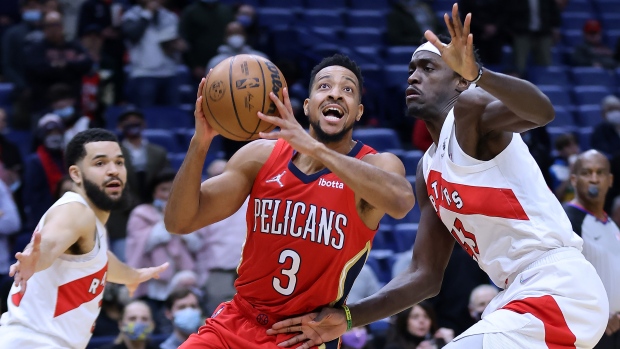 CJ McCollum New Orleans Pelicans Toronto Raptors - TSN.ca