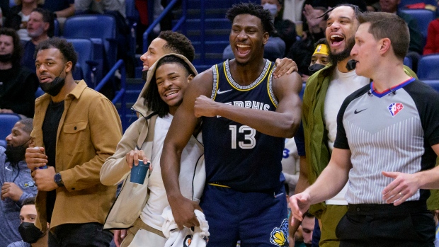Ja Morant Jaren Jackson Jr. , The Canadian Press Ja Morant Jaren Jackson Jr.
