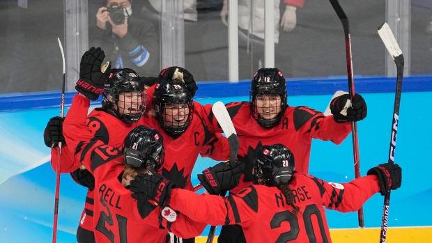 Team Canada celebrates