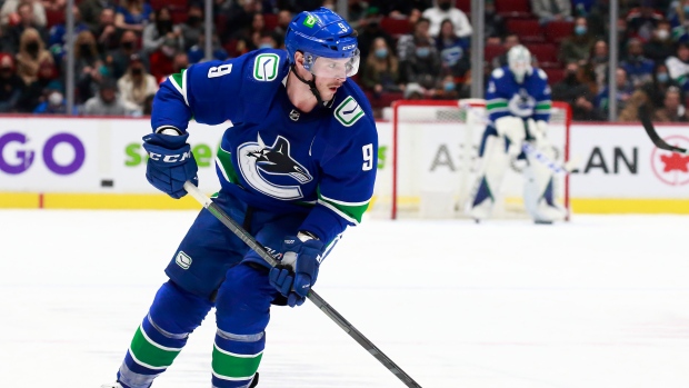 Canucks forward JT Miller is attempting to qualify for the US Open