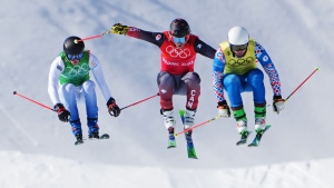 Leman's gold leads three-medal day for Canada at ski cross World Cup