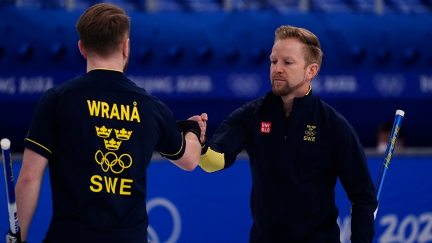 Rasmus Wranaa Niklas Edin, The Canadian Press Rasmus Wranaa Niklas Edin
