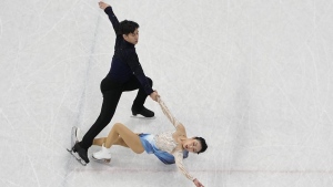 Sui, Han earn Olympic gold at last in pairs figure skating