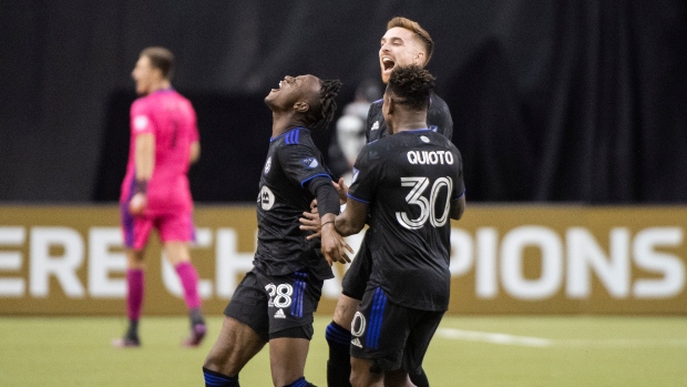 CF Montreal celebrates