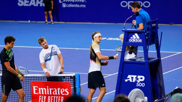 Alexander Zverev, The Canadian Press Alexander Zverev