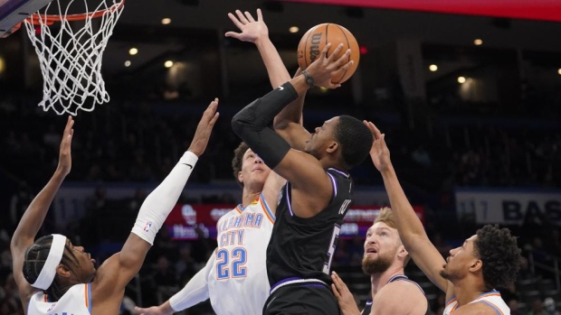 Sacramento Kings guard De'Aaron Fox, The Canadian Press Sacramento Kings guard De'Aaron Fox