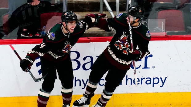 Shayne Gostisbehere, Nick Schmaltz Shayne Gostisbehere, Nick Schmaltz