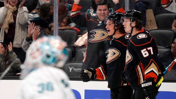 Rakell's overtime goal puts Ducks over Sharks - TSN.ca