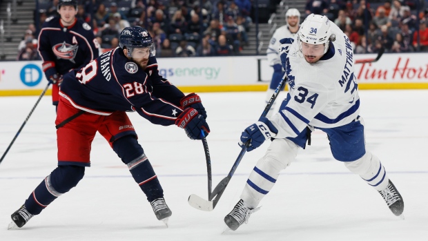 Oliver Bjorkstrand Auston Matthews , The Canadian Press Oliver Bjorkstrand Auston Matthews