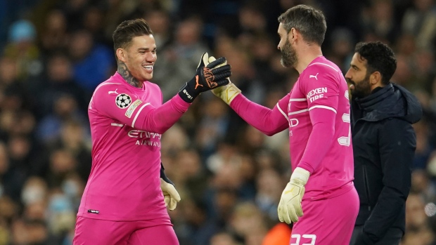 Scott Carson Ederson, The Canadian Press Scott Carson Ederson