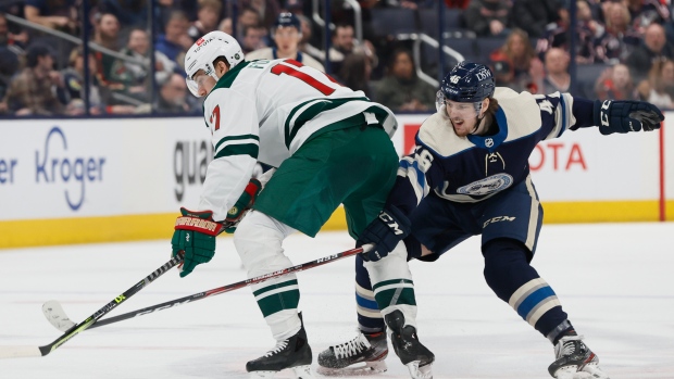 Marcus Foligno, The Canadian Press Marcus Foligno
