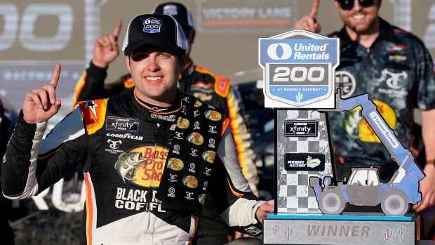 Noah Gragson, The Canadian Press Noah Gragson