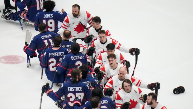 Canada États-Unis Hockey paralympique, Pékin