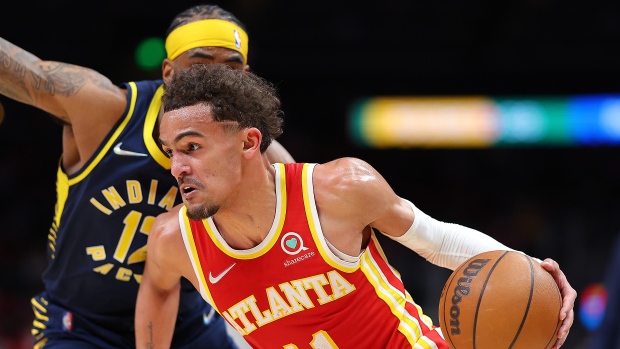 The Indiana Pacers host the Atlanta Hawks.